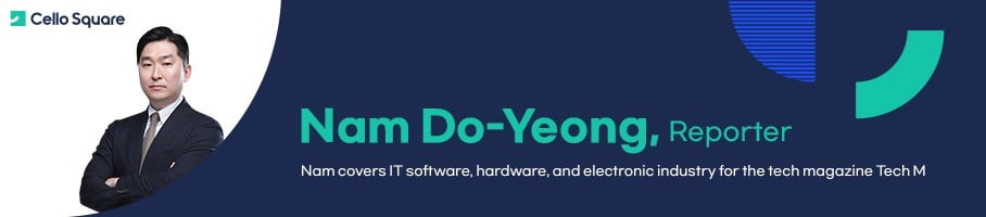 Nam Do-Yeong, Reporter Nam covers IT software, hardware, and electronic industry for the tech magazine Tech M