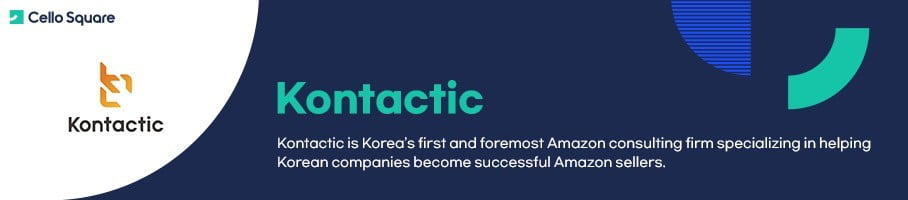 Kontactic Kontactic is Korea's first and foremost Amazon consulting firm specializing in helping Korean companies become successful Amazon sellers.