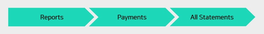 Reports > Payments > All Statements