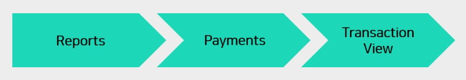 Reports > Payments > Transaction View