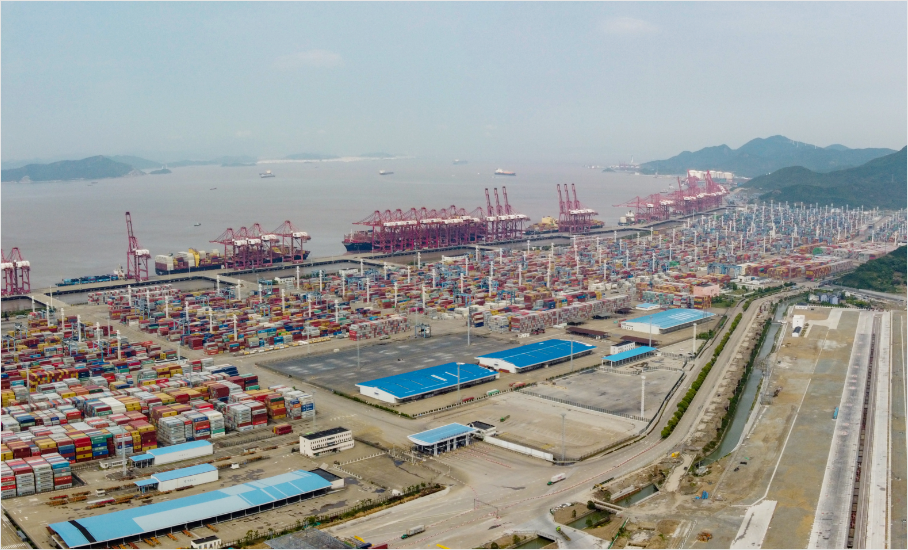 Cảng Beilun thuộc cảng Ningbo-Zhoushan