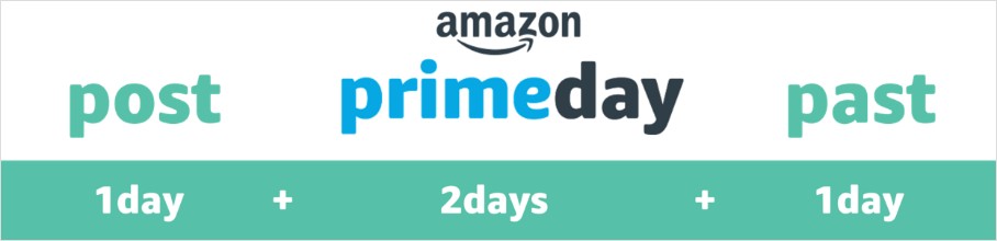 Example of Amazon Prime Day Peak Season