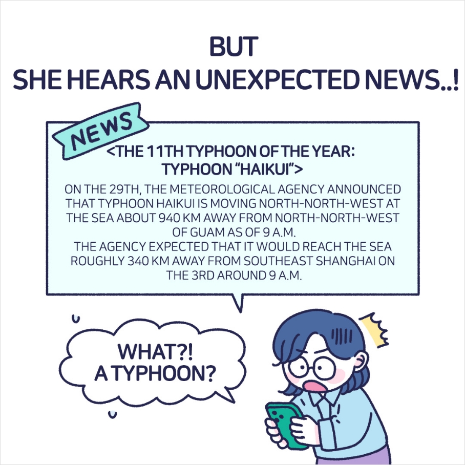 BUT SHE HEARS AN UNEXPECTED NEWS...!