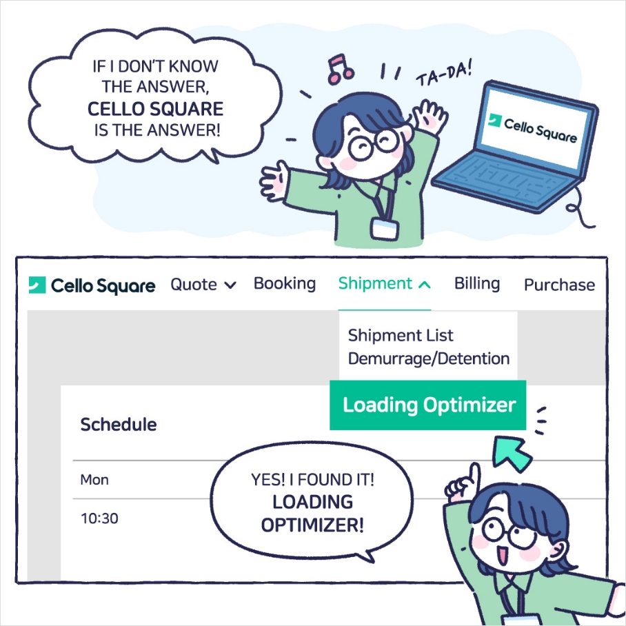IF I DON'T KNOW THE ANSWER, CELLO SQUARE IS THE ANSWER!
