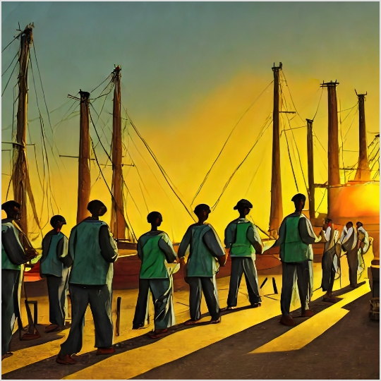 나이지리아 해상 노동자들 파업 위협