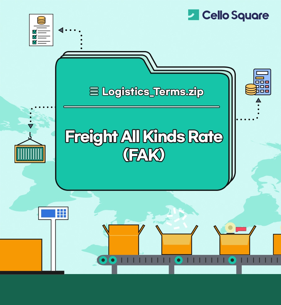 Freight All Kinds Rate(FAK) 