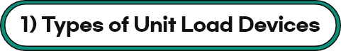 1) Types of Unit Load Devices