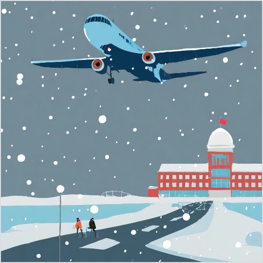 Trễ và hủy chuyến bay ở Minnesota do bão tuyết
