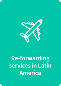 Re-forwarding services in Central and South America