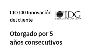 CIO100 Customer innovation Awarded for 5 consecutive years IDG